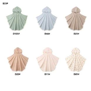 Breathable Cartoon Hooded Bath Towel Newborn Baby Bathrobe