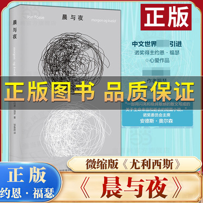 约恩·福瑟作品晨与夜诺奖得主