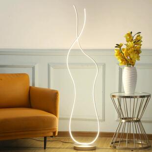 客厅落地灯沙发旁边设计感花瓶立式氛围灯高级感轻奢艺术地灯美式