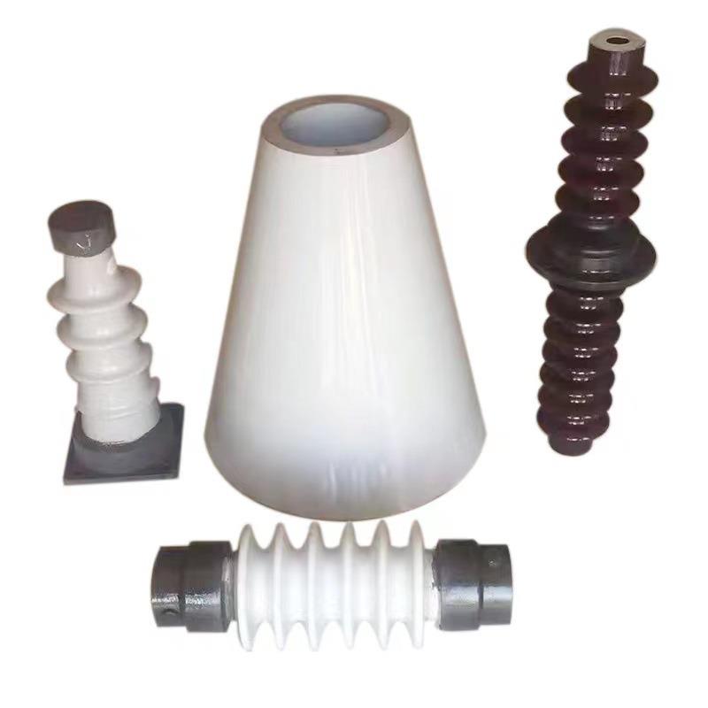 高低压线路电瓷90KV-120KV耐污型棒型支柱绝缘子电工陶瓷除尘器