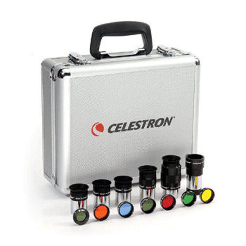 星特朗套装目镜组合增倍镜滤光镜天文望远镜铝箱配件专业观星1.25