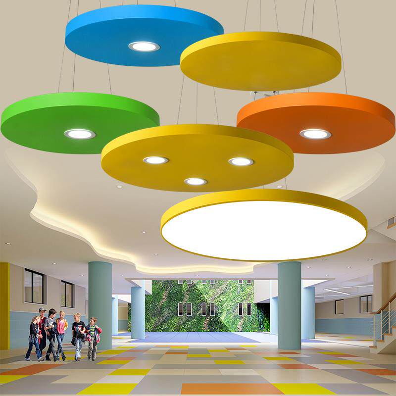彩色园型灯卡通儿童卧室灯创意幼儿园大厅灯游乐园早教室装饰灯具