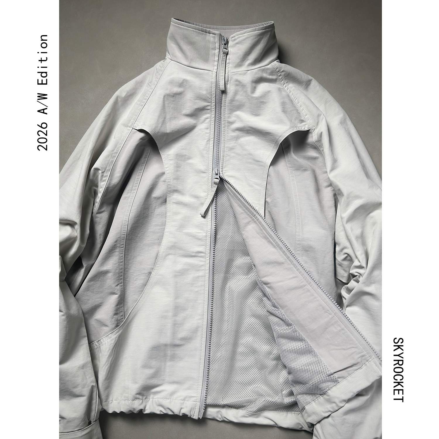 SKYROCKET扶摇【碳变】（机能风立领拼接休闲魔术贴粘扣夹克）