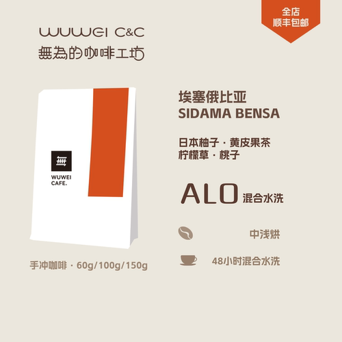 ALO主站水洗埃塞手冲咖啡豆