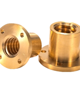 经济型30度梯形丝杠螺帽紧凑法兰型 C-MTSPFLC/C-MTSPFRC10 12 14