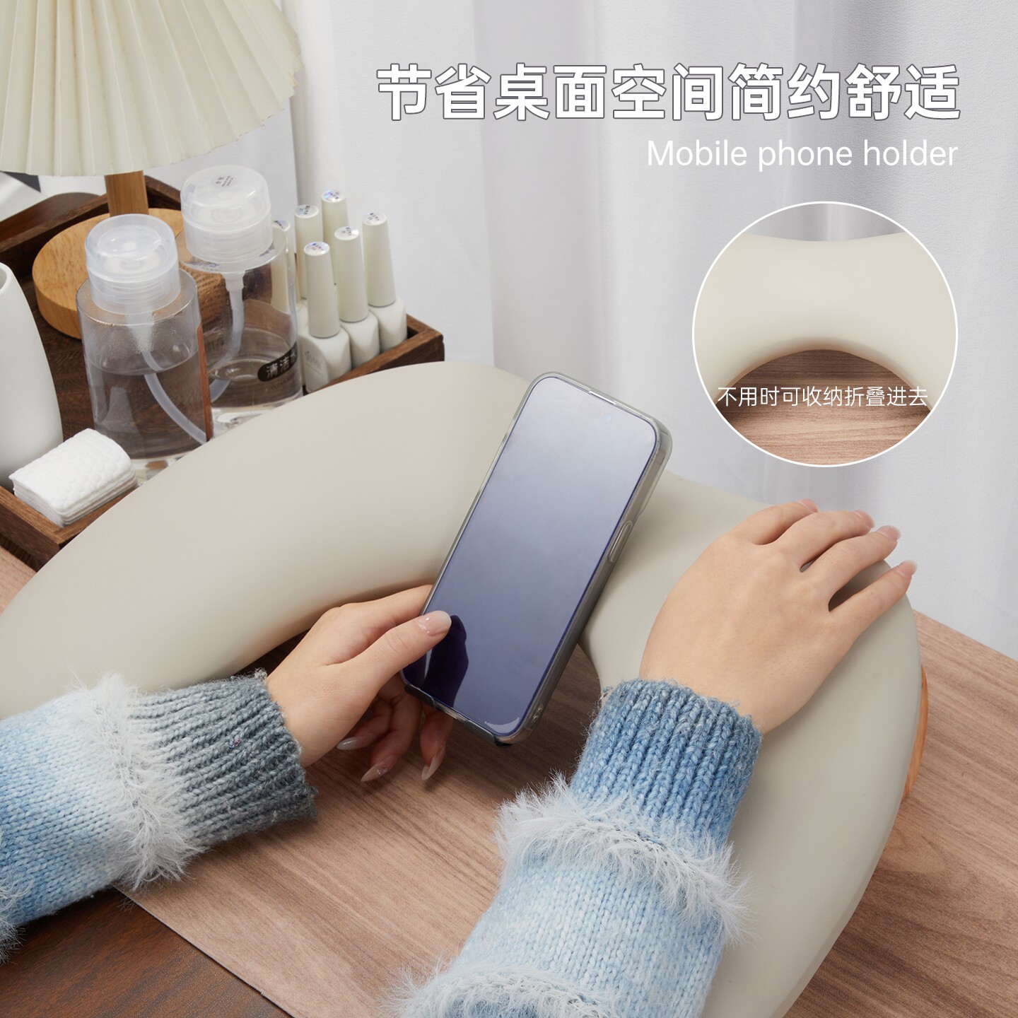 美甲手枕套装新款网红款美甲店图片