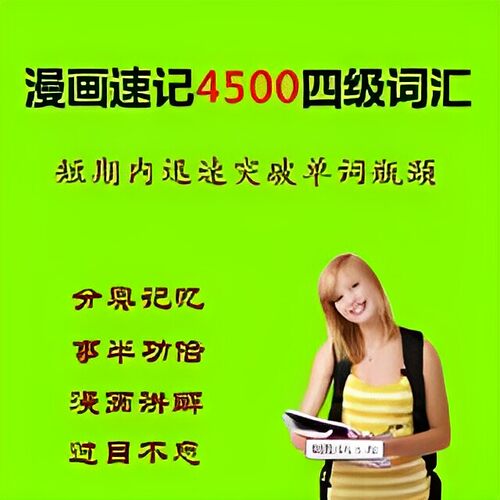 漫画速记4500四级词汇
