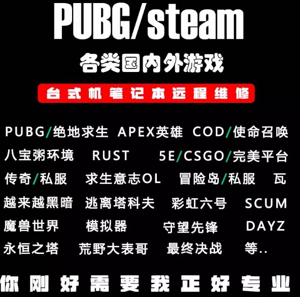 电脑三角洲环境LOL无畏契约和平精英PUBG逆战CSGO塔科夫A