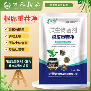 科沃华根腐重茬净枯草芽孢杆菌土壤杀菌消毒抗重茬枯萎微生物菌肥
