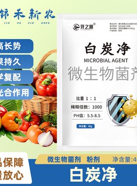 白炭净番茄黄瓜辣椒茄子西红柿白粉黄叶卷叶促生根提苗壮棵园艺肥