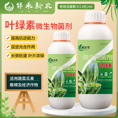 叶绿素含氨基酸叶面肥提苗壮棵控旺增厚增绿果树蔬菜专用水溶肥料