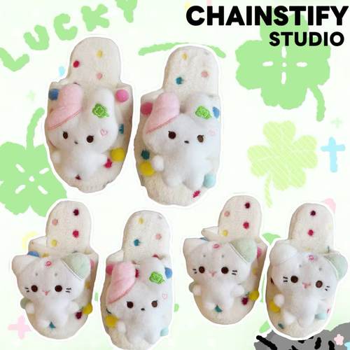 可爱卡通小猫拖鞋女款2025新款