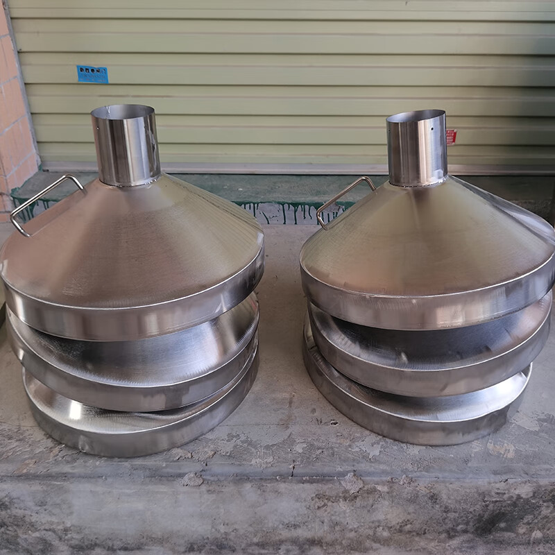 不锈钢吸烟罩焊接废气抽烟吸尘罩圆形喇叭口吸风罩方形工业集气罩