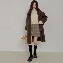 BRNR2025秋冬新款设计师小众轻奢英伦风女高级感气质半身裙短裙