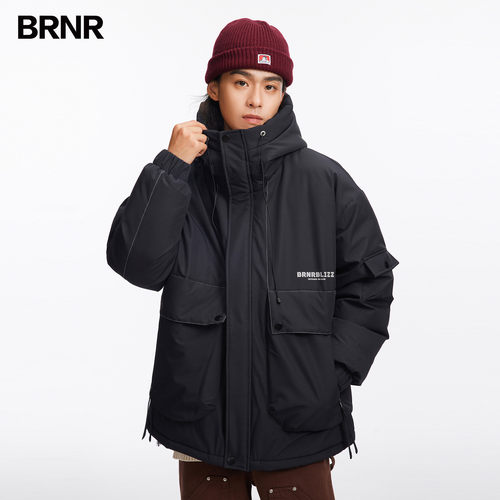 BRNR服饰连帽羽绒服外套