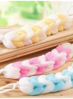 Back Scrubber Bath Shower Mesh Sponge Body Brush Wash Puff