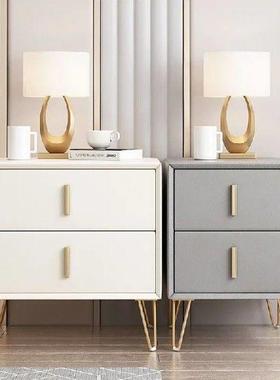 Light Luxury Bedside Table Simple Modern Wooden Chest Of Dra