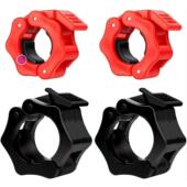 Barbell Barbe lock Spin Clamps Release Quick 30mm 2PCS