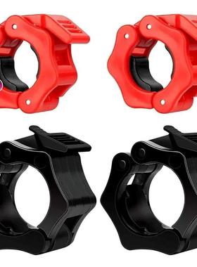 2PCS 25/28/30mm Quick Release Barbell Clamps Spin lock Barbe