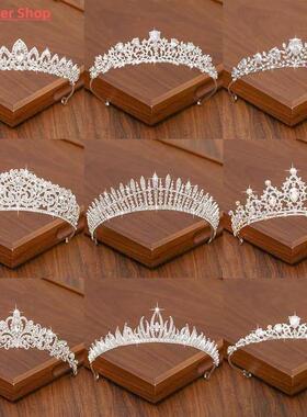 Bridal Tiara Hair Crown Wedding Hair Accessories For Women S