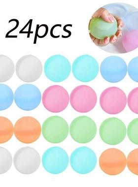 Water Balls Games Adults Kids Boys Summer Reusable Silicone