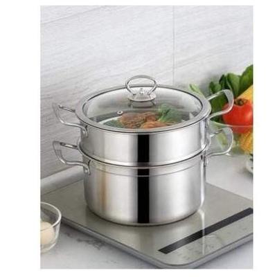 蒸锅 small steamer 304 stainless steel thickened soup pot