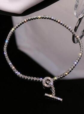 Fashion Elegant Charm Necklaces For Women Simple Shiny Bling