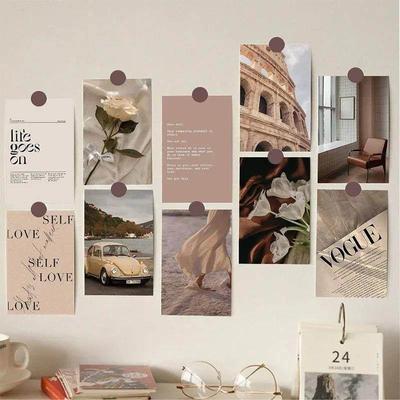 10pcs Wall Cards Aesthetic Home Decor Wall Stickers Posters