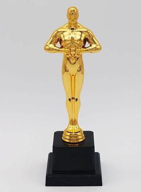 18cm 21cm 26cm Oscar Trophy Awards Plastic Gold-Plated