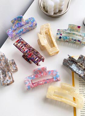 Acetic acid shark clip hair accessory for women