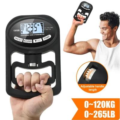 Grip Strength Tester 265Lbs/120Kg Digital Hand Dynamometer G