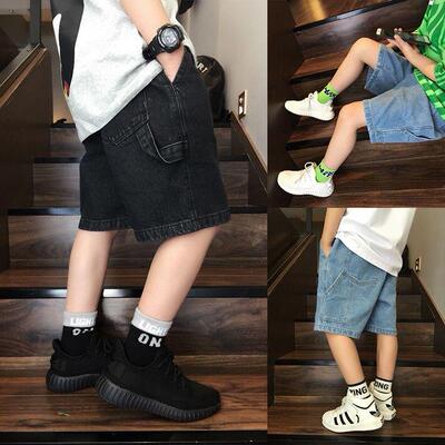 Boys Pants Children All-match Five-point Pant Hip-hop nd Kid