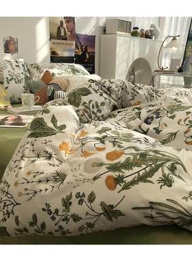 4pc bedsheet set bed sheet quilt blanket duvet cover sets