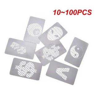 Shredder Card Durable Stainless Material Steel 100PCS