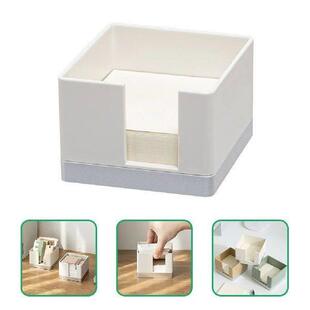 Storage Box Stationery Organizer Memo Pad Notes Mini Pads