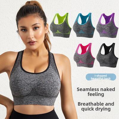 High Support Bra for Women Ladies Wirefree Sports underwear