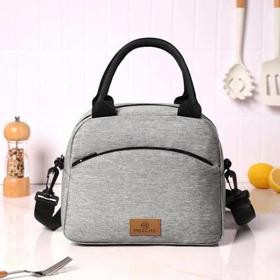 Lunch Bag with Shoulder Strap Handle Cooler Bag Women Portab