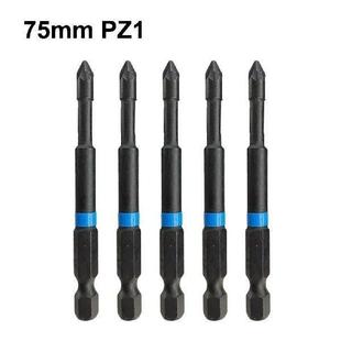 75mm PZ2 Set Pozidriv Bits Screwdriver PZ3 PZ1 5pcs