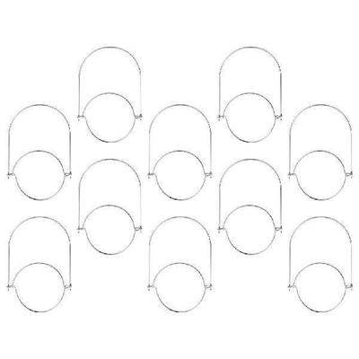 10 Pcs Hanging Hooks for Jars Canning Hanger Stainless