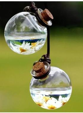 Car Hanging Perfume Pendant Fragrance Air Freshener Empty Gl
