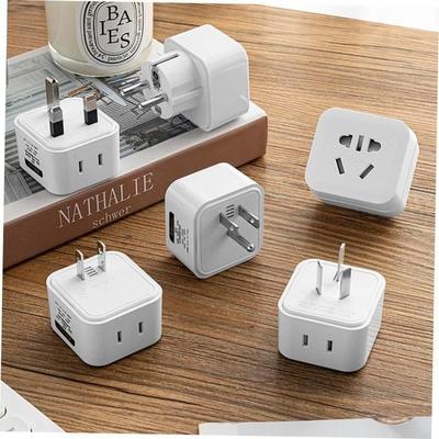 AC Wall Power Adapter China and UK Plug to US Plug Socket 1