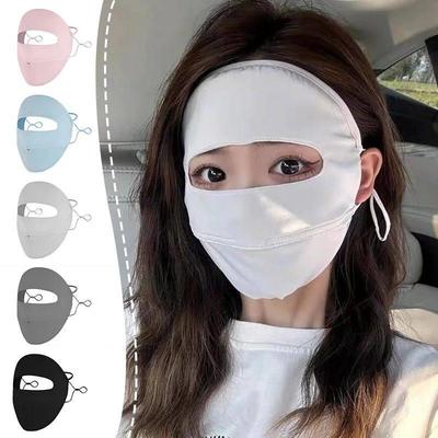 Sunscreen Mask Full Face Sun Protection Mask Anti-UV Face Ma