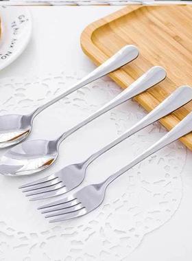 StainlessSteel Knife and Fork Set Small Spoon便携式刀叉套装