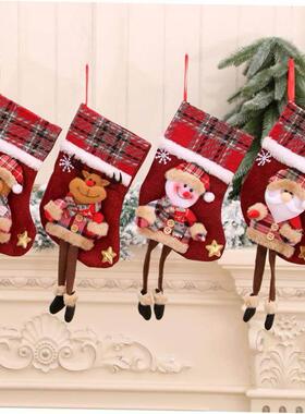 christmas decoration?Long leg Christmas stocking gift bag