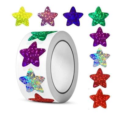 500pcs Colorful Star Stickers for Kids Reward School
