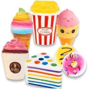 Rising Squishy squishie food Toys慢回弹发泄玩具 Kawaii Slow