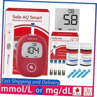 with Smart Lancets strips Test Meter Glucose Blood Safe
