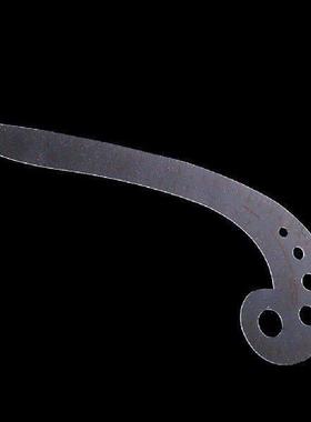 11.8 Inch Long Sewing Ruler -Multi Functional Comma Shaped