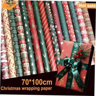wrapping Christmas paper Gift wrapper packing 100cm