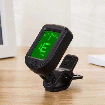 JT-02 Clip-On Electronic Guitar Tuner Digital Tone Tuner for